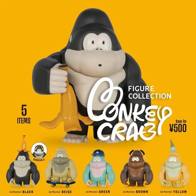 

Оригинальная мини-фигурка Kenelephant Gashapon Monkey Club Qversion, аниме, модель, игрушка, подарок, мультяшный персонаж, коллекционное украшение