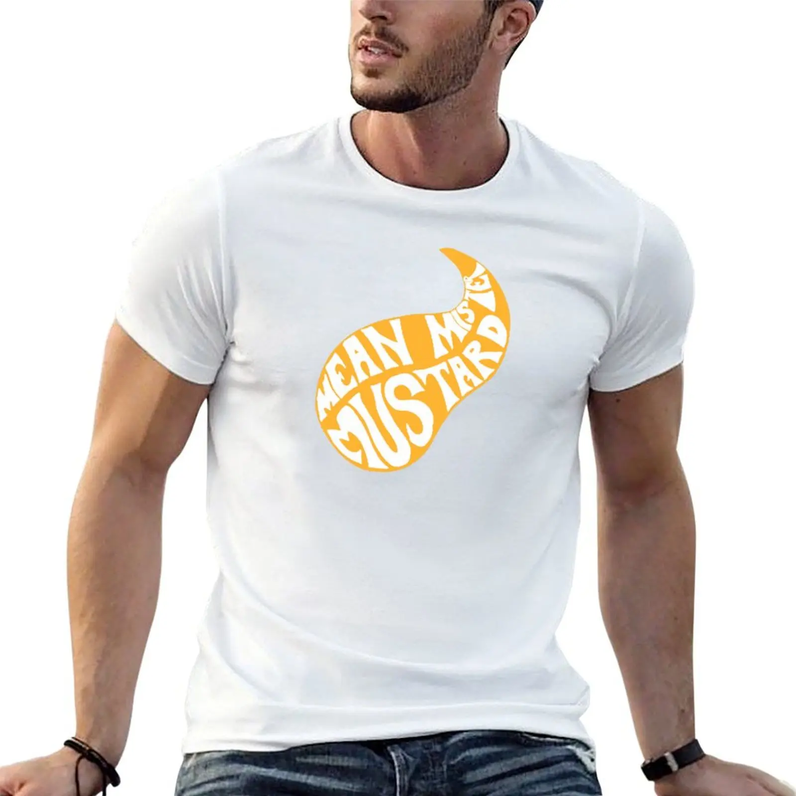Mean Mr Mustard T-Shirt Fitness Quick Dry Short Sleeve Top