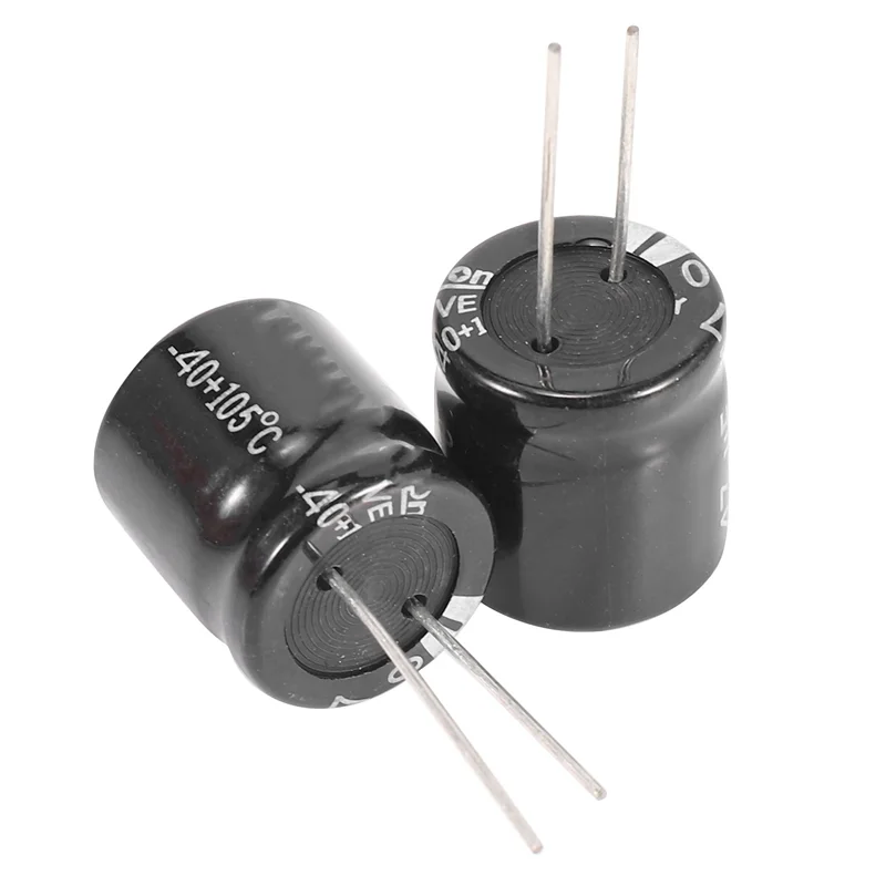 【NEW】50 Pcs 400V 47UF 18 X 20Mm Aluminum Electrolytic Capacitor