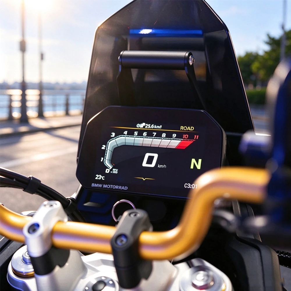 New Motorcycle Accessories GPS Smartphone Navigation Mount Phone Holder Bracket For F450GS F450 GS 2026-