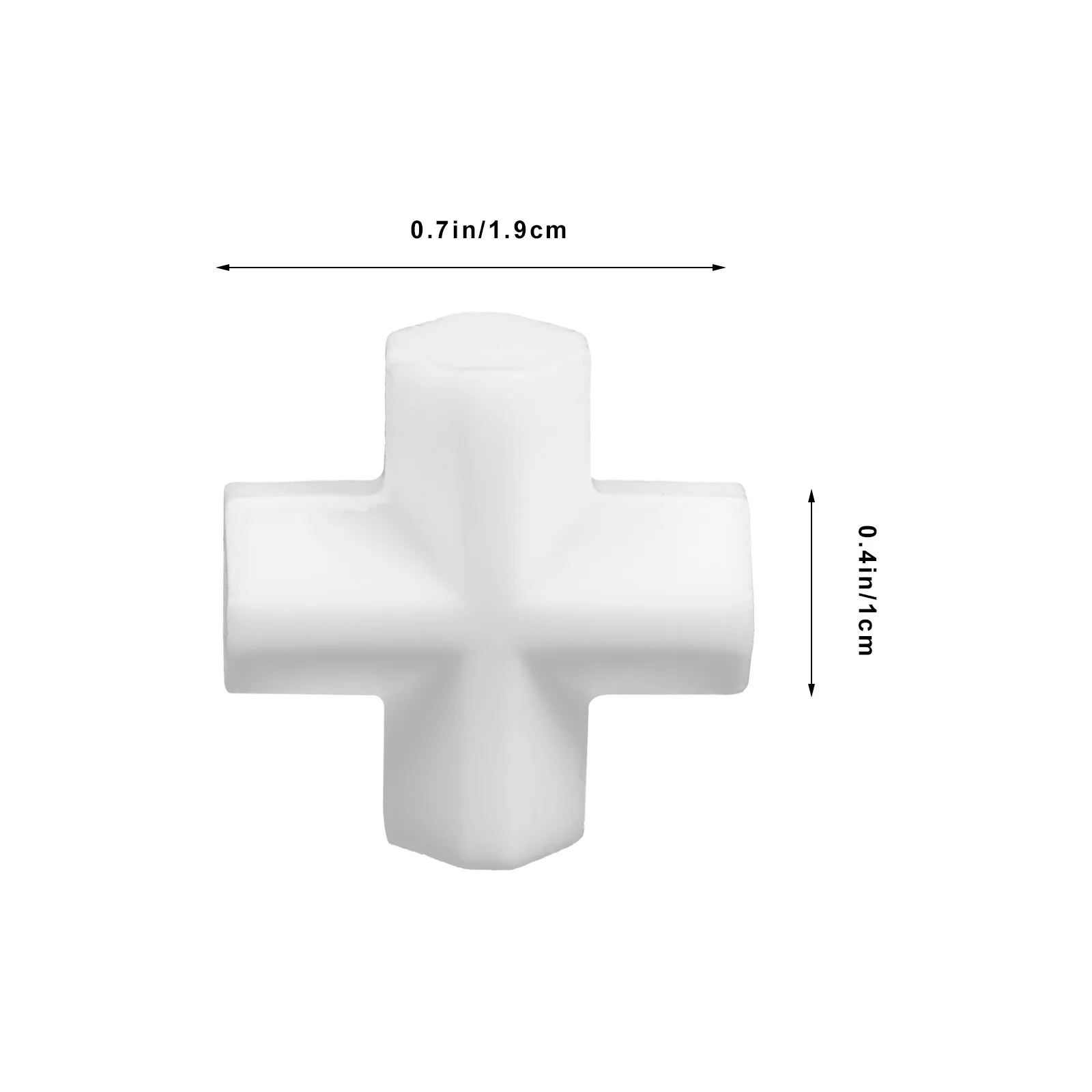 Cross-shaped Polytetrafluoroethylene Stirrer Laboratory Stirring Rod Bar for Plate Blender Ptfe Mixer