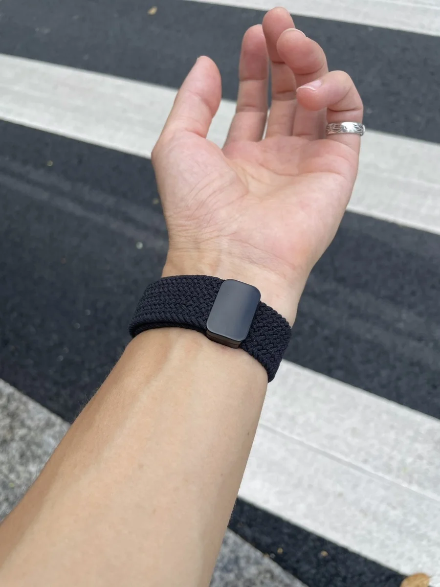 KAKE ถักยางยืดสําหรับ Apple Watch สาย iWatch 987 หัวเข็มขัดแม่เหล็ก Ultra LOOP S10