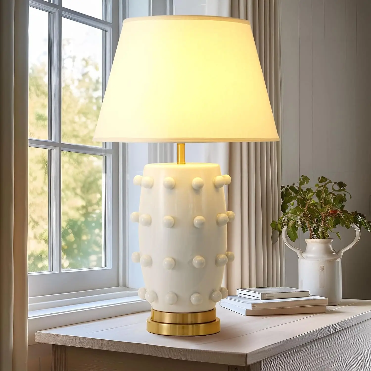 Modern Ceramic Linden Table Lamp - 30