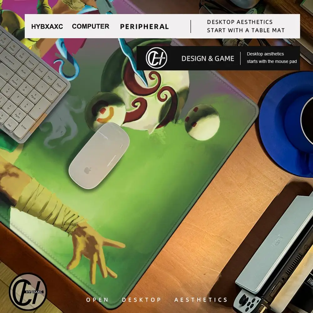 Slay the Spire Mouse Pad The Silent Gaming Accessories Mouse Mat Large Keyboard Mat PC Gamer Desk Mat XXL Computer Mousepad