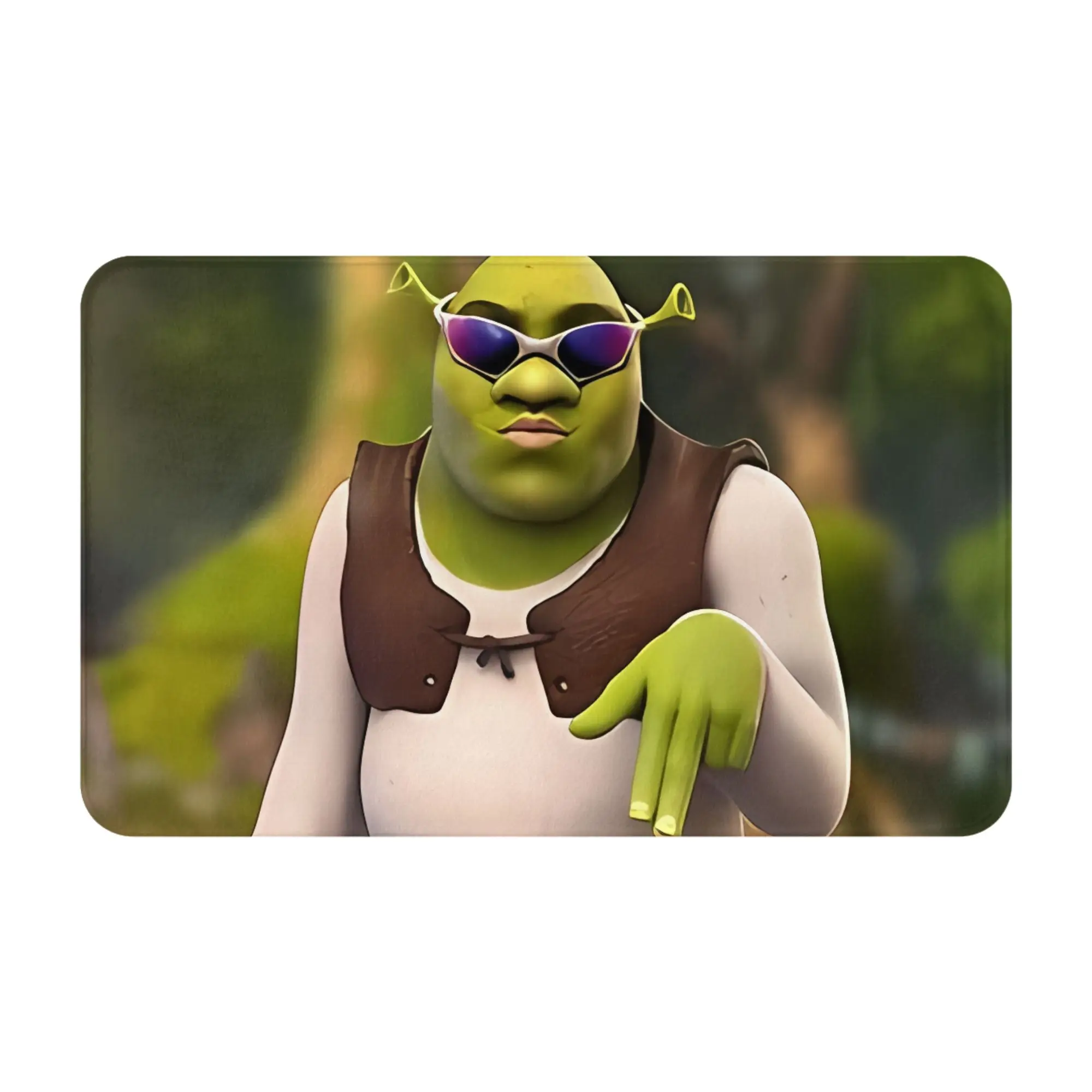 Can't Today I'm Swamped Weihnachtsdekorationen Badematte Shrek Fußmatte Küchenteppich Balkonteppich Wohndekoration
