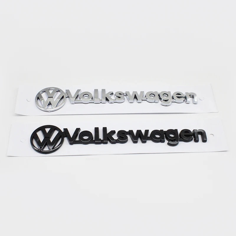 Колпачки для ниппелей шин, эмблема-наклейка на задний багажник Volkswagen для VW Polo Golf Touareg Logo Touran T5 4 6 B6 Passat R Line Auto St
