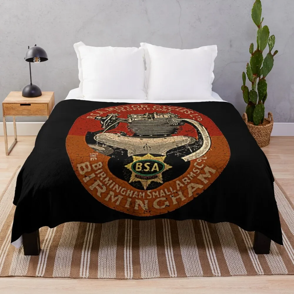 BSA Motorcycles UK Throw Blanket Luxury Thicken Luxury Blankets