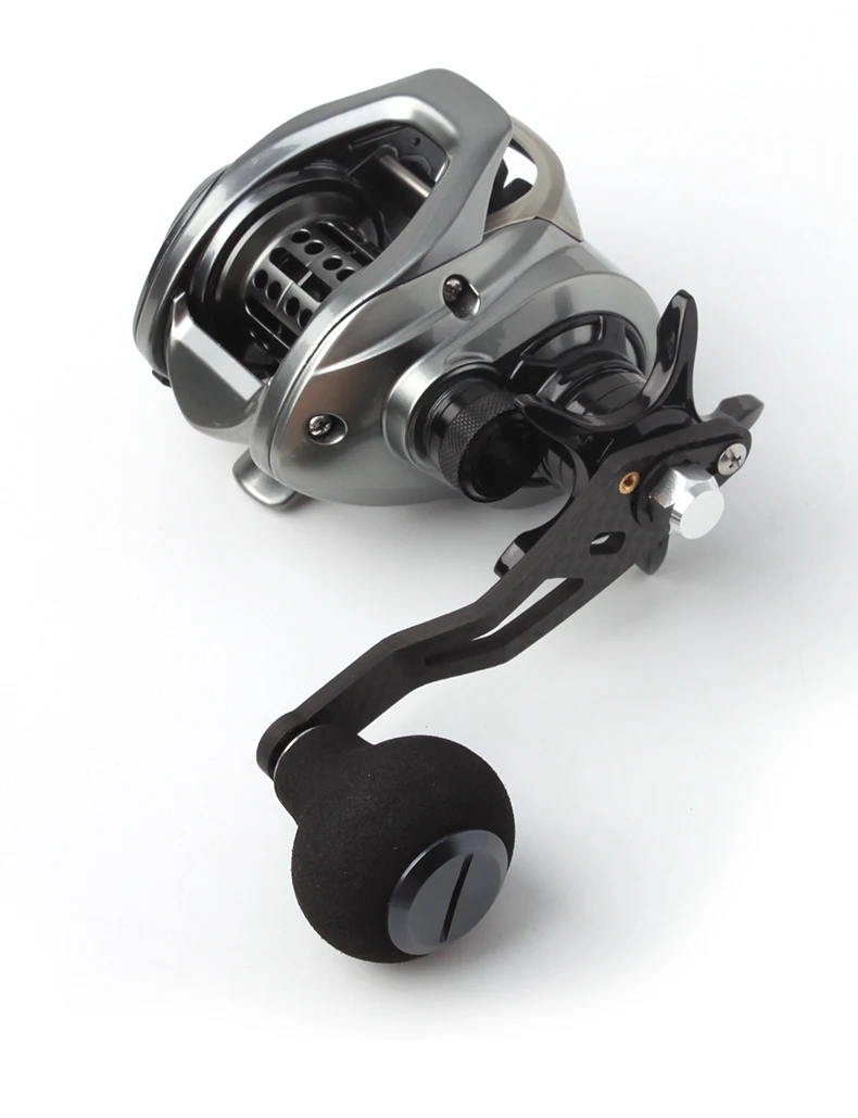 Ruke Newfishing Rollengriff aus Kohlefaser, Einzelgriff mit EVA, Länge 92mm, 7*4/8*5mm Löcher, passend für D/S/A Rollengriffe, DIY-Zubehör – Detail 10