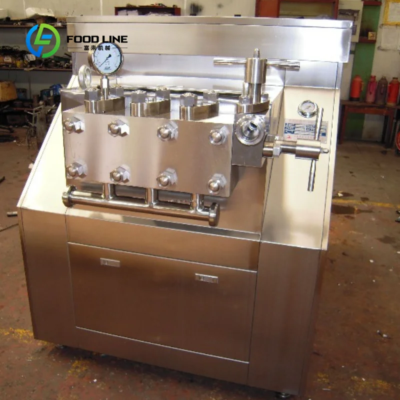 Customized Heavy Duty Large Industrial High Pressure Homogenizer Manual Pressure Adjust Homogenizing Machine Equipment