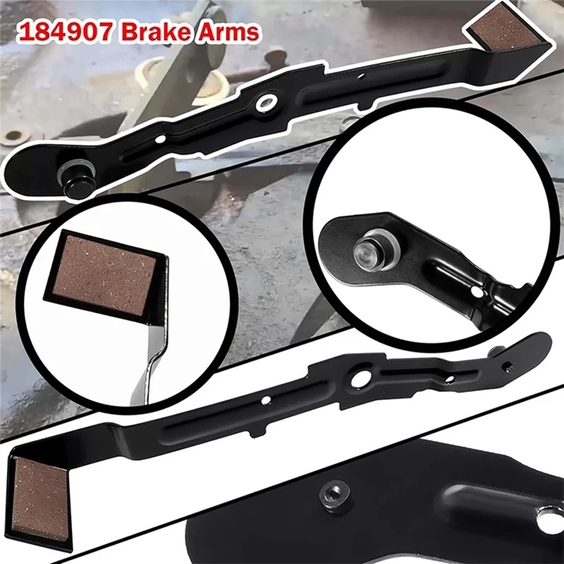 A95I-Arm Bracket Roller Cam Kit Replaces Brake Arm Assembly For  Craftsman Riding Mower 42 Inch Deck