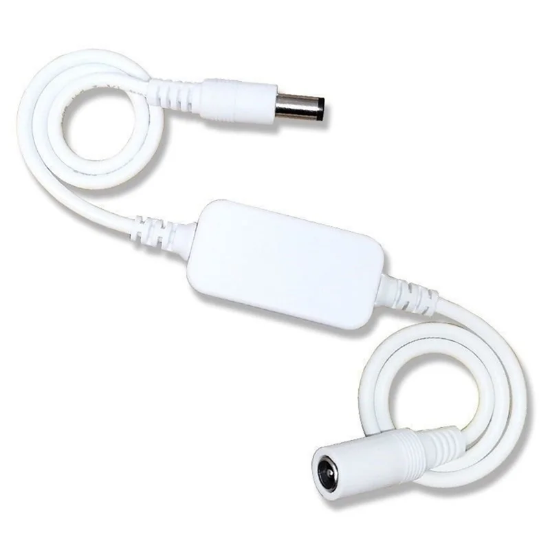 DC Power Timing Router 72 Hour Auto Reboot Tool Timer Reset Fiber Modem Routing Manager White
