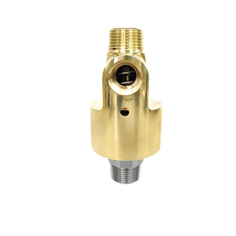 For High-quality H-type rotary joint HS/HD cooling water, oil air, copper high-speed rotary joint 2 minutes-3 inches