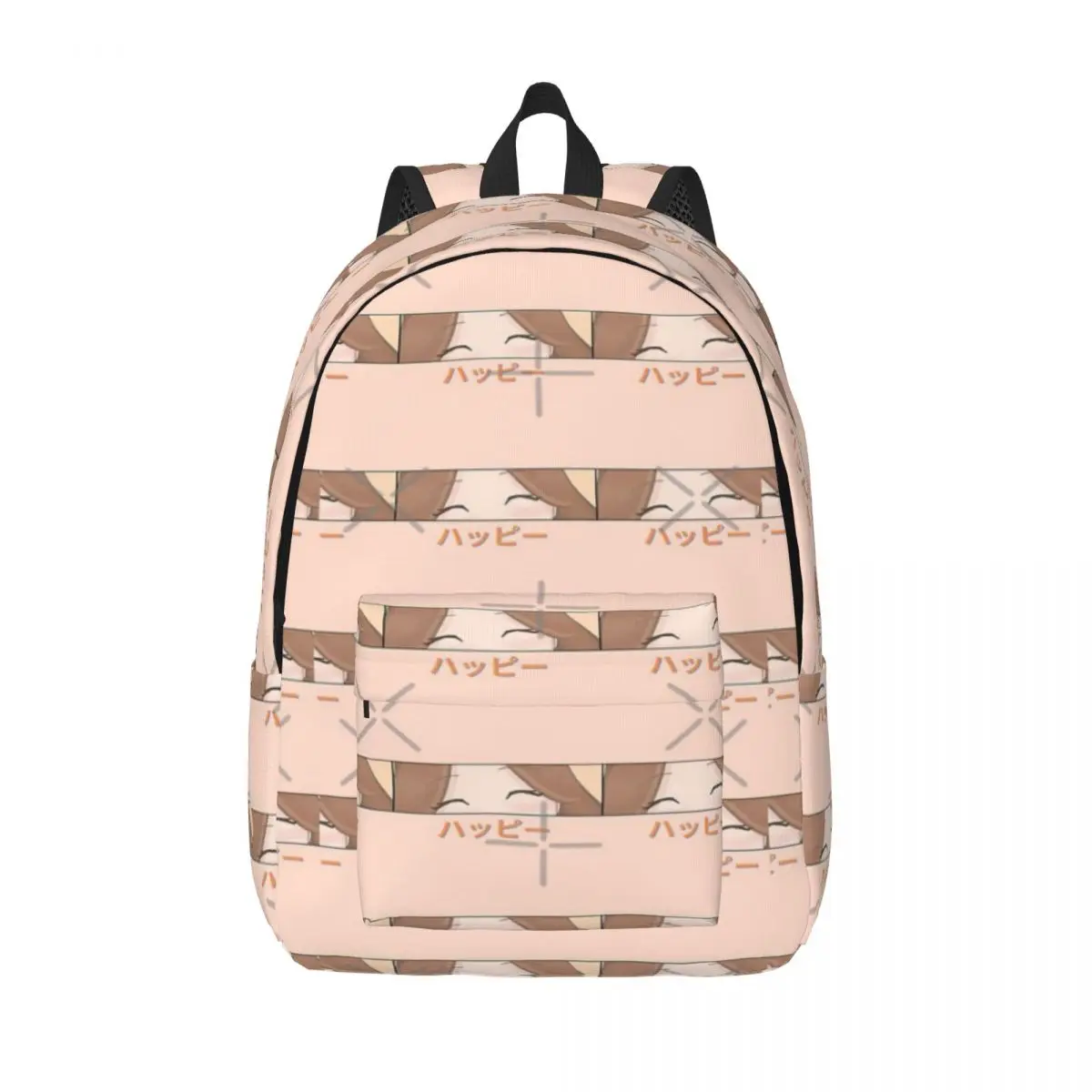

Anime Girl Eyes Happy Simple and Stylish Backpack Canvas Backpack Travel backpack