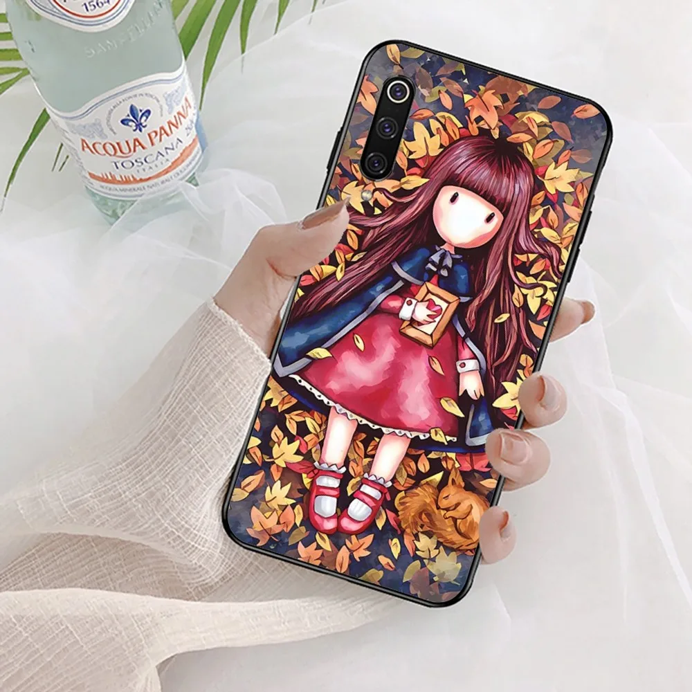 Cute Cartoon Girl Kid santoro_gorjuss Phone Case For Xiaomi Mi 5X 8 9 10 11 12 lite pro 10T PocoX3pro PocoM3 Note 10 pro lite