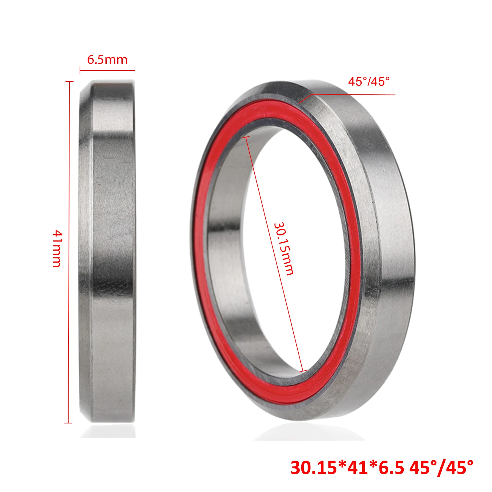 Bowl Bearing For Kaabo Mantis 8 Mantis10 Electric Scooter  For KUGOO G2 PRO E-Bike 30.15*41*6.5 45°/45° Bearing Ball Replacement