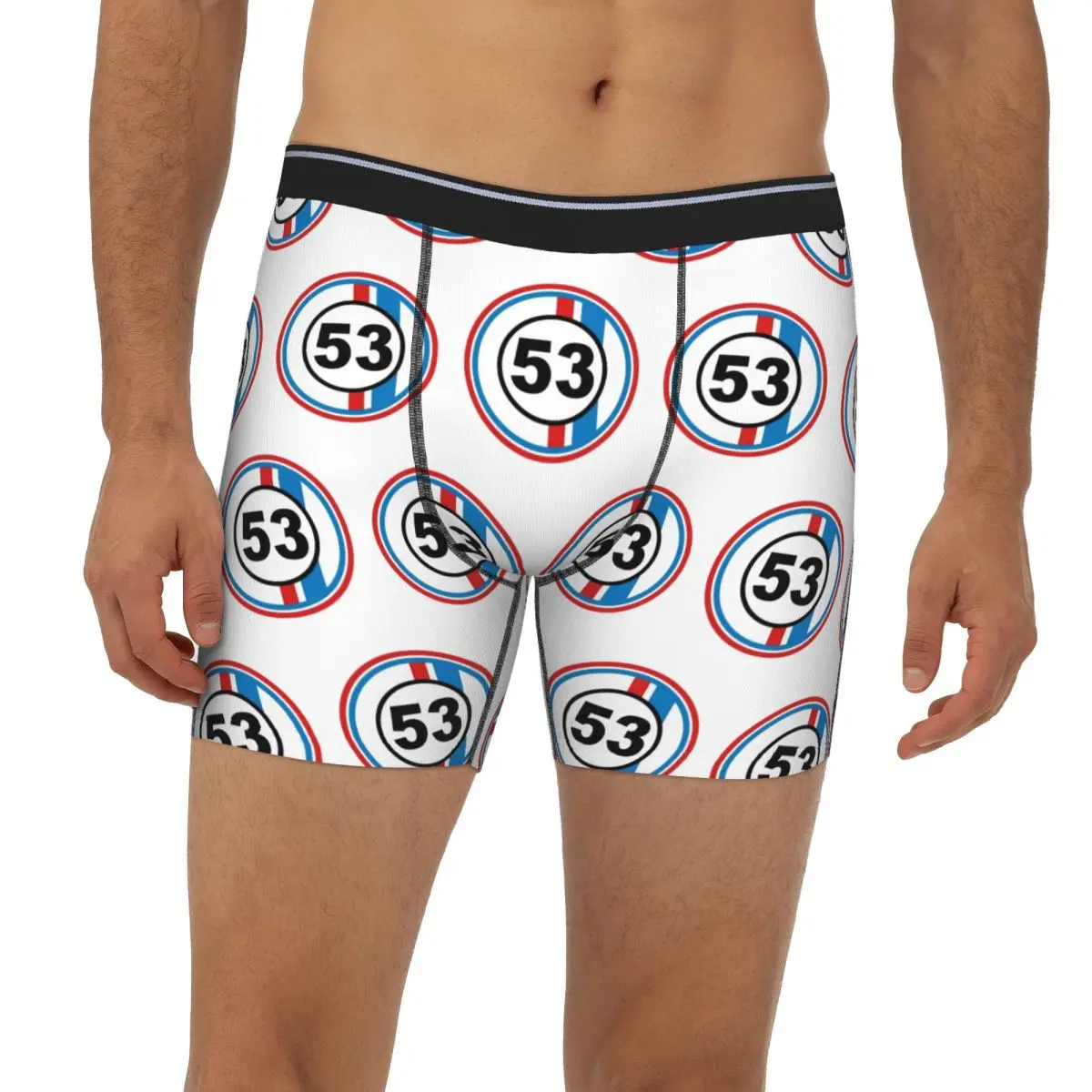 

Herbie Cnumber The Love Bug No Long Boxer Underpants Short Men Panties Soft Underwear for Homme Man Boyfriend Gifts