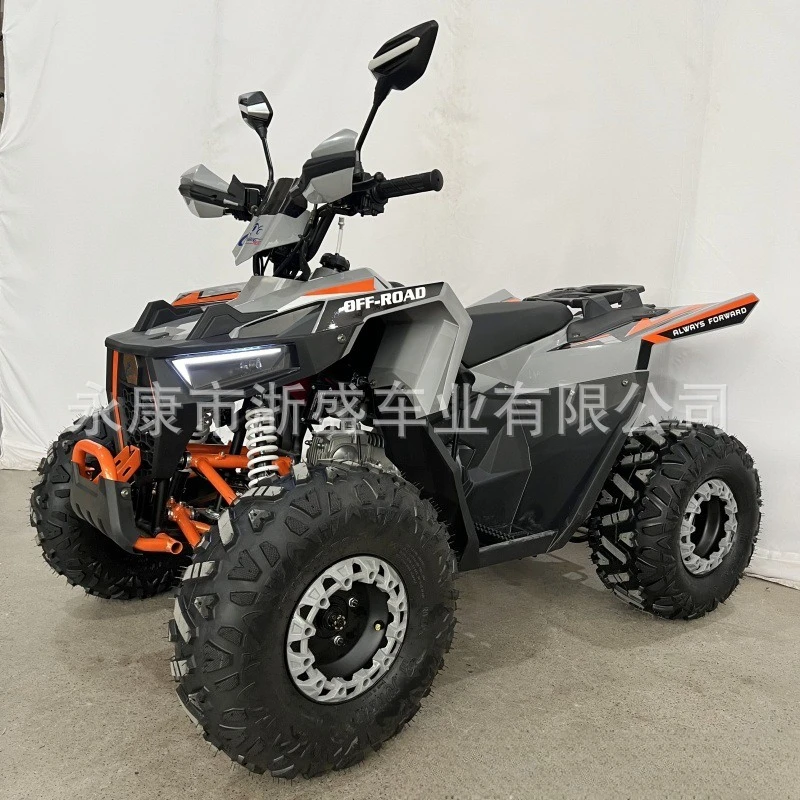 

125CC Fuel ATV,4-Wheel Beach Buggy for Adults,60km/h Max Speed, Automatic Transmission, Electric Start,10Inch Off-Road Tires