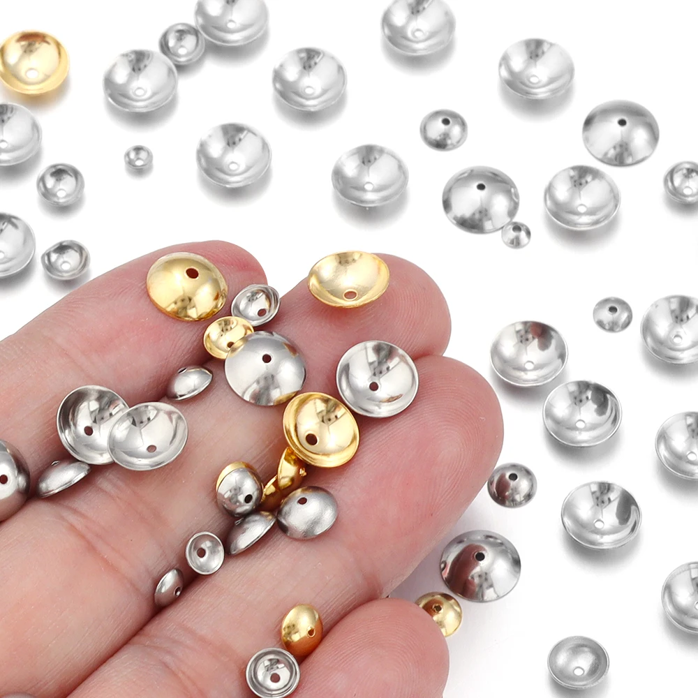 50/100pcs Stainless Steel Bead - Coupling 8Mm ulasan dan harga