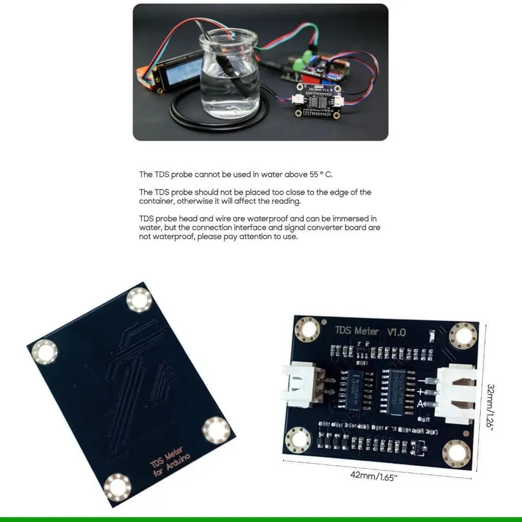 

U55C Meter V1.0 Датчик воды Счетчик воды Плата для разработки фильтров для измерения фильтров