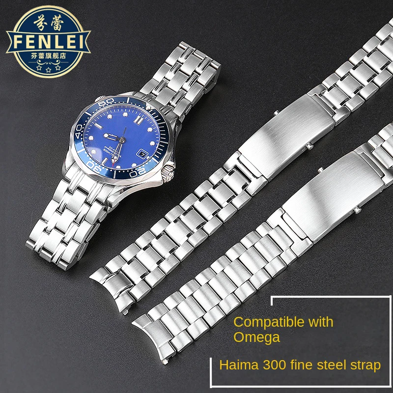 Bracelet For Omega SEAMASTER 300 600 PLANET OCEAN 007 316L Solid Stainless Steel Watch Strap Accessories Men Watchband 20mm 22MM