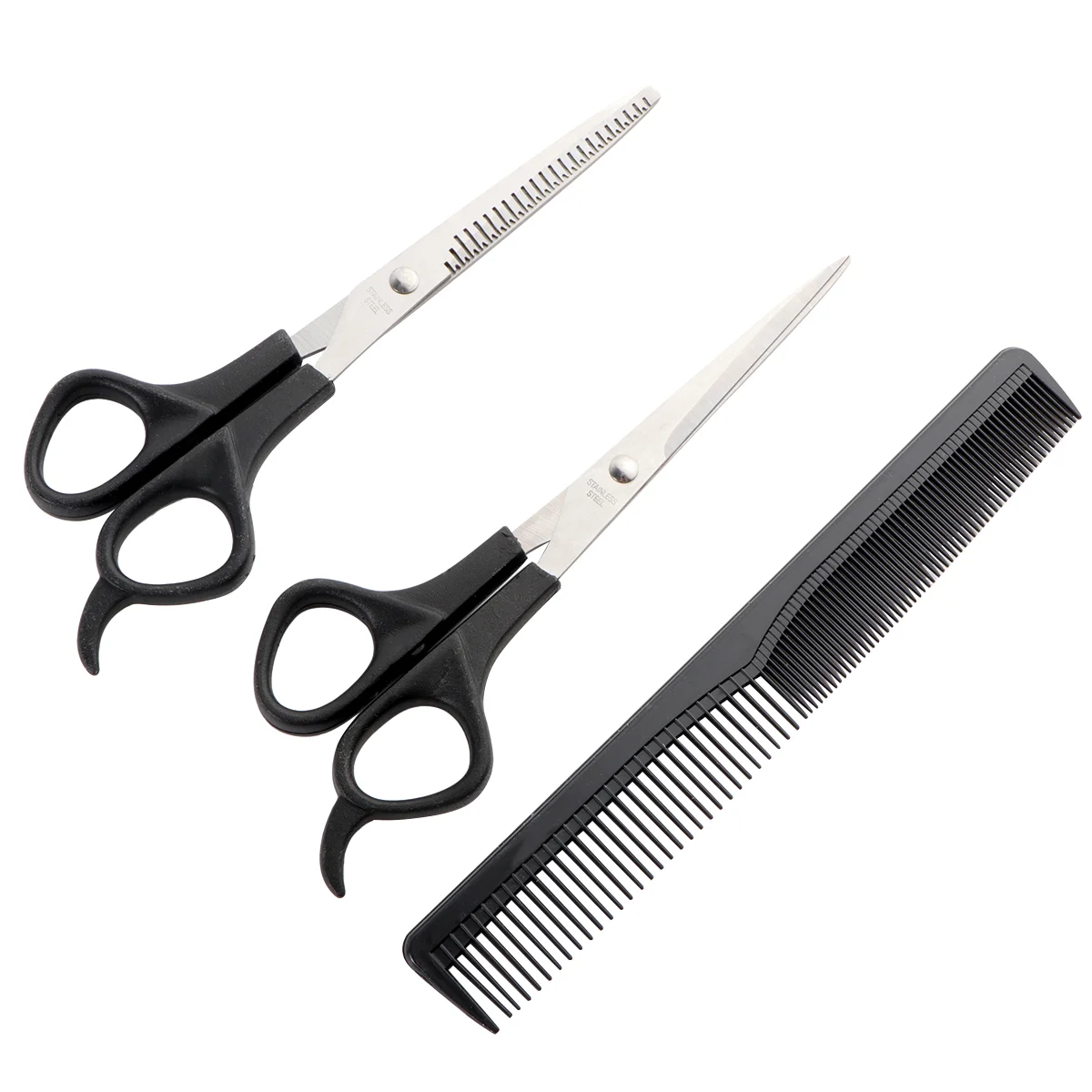 

Nose Hair Trimmer for Men Barber Clipper Grips Scissors Accessories Thinning Cutting Set