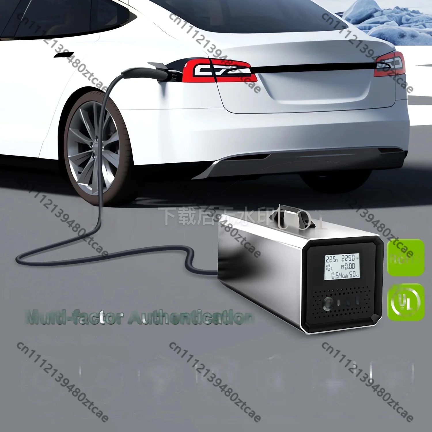 Portable 5KW EV Fast Charging Station, Vehicle V2L External Discharging Power Supply Car Battery Charger