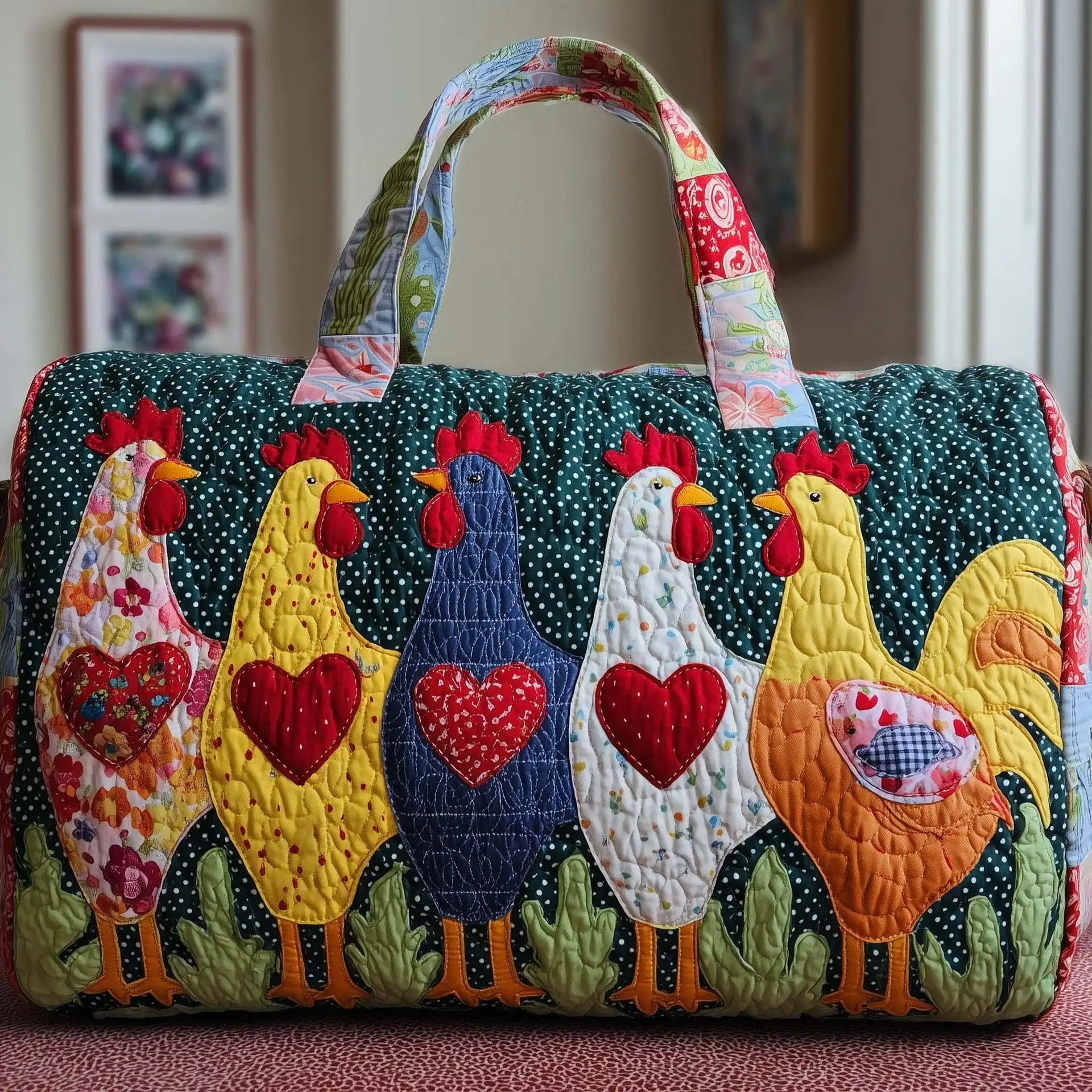 

3D Printed Quilted Travel Bags Personalized Tote Bag Sport Bags Gifts Handbag Training casual Bag Beach Hiking Camping