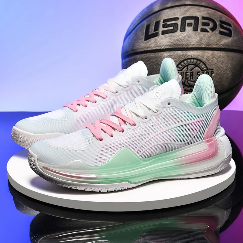 

Basketball shoes, friction-inducing running shoes, combat running shoes, men's cross-border large size, professional anti-slip a