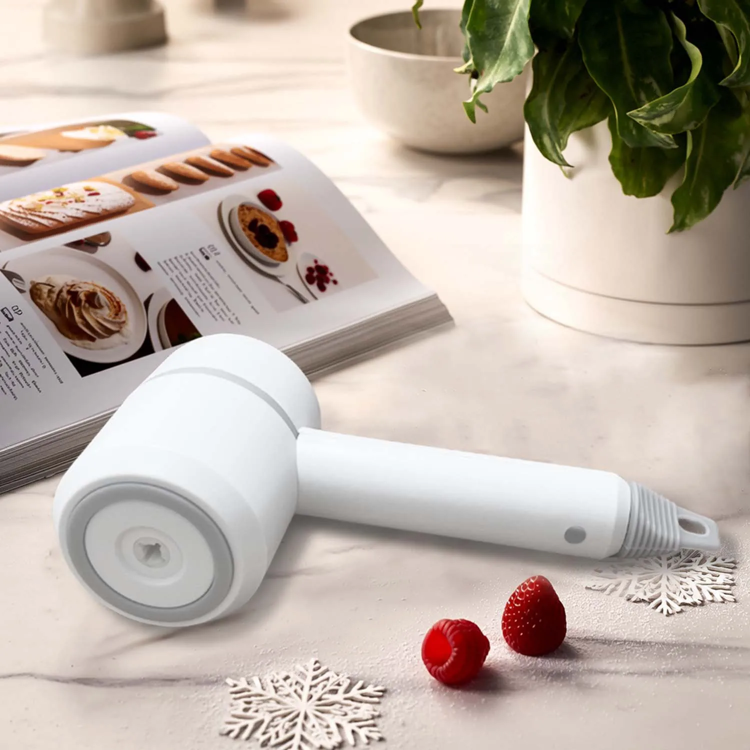 خلاط يدوي لاسلكي، خفاقة كهربائية محمولة مع 3 أوضاع للسرعة، مضرب بيض محمول باليد مع 2 خفق تحريك قابل للفصل