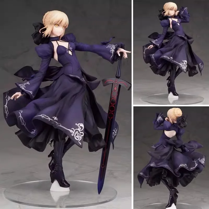 

24CM/9.45IN Fate/Stay Night Altria Pendragon Saber Mobile Anime Action Figure Model Multi-Jointed Movable Toy Garage Kit Gifts