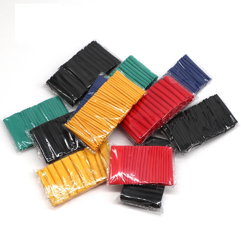 Fio Isolado Sleeving Tubing Set, Heat Shrink Tube, Tampa do cabo retrátil, Varejo, Dropshipping, 530 Pcs, Conjunto