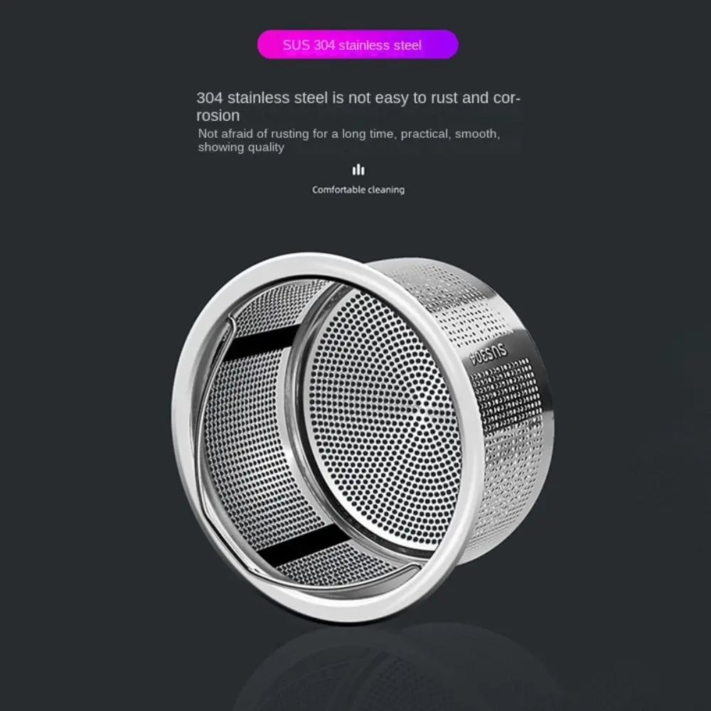 مصفاة حوض الفولاذ المقاوم للصدأ حماية ضد انسداد ثقب الصرف تصفية شبكة حوض المطبخ شبكة تصفية اكسسوارات المطبخ #2