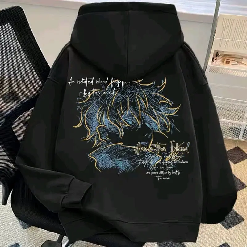 

Jujutsu Kaisen Anime Merchandise Cute Cartoon Student Hoodie Creative Anime Cosplay Unisex Long Sleeve T-Shirt Top Gift