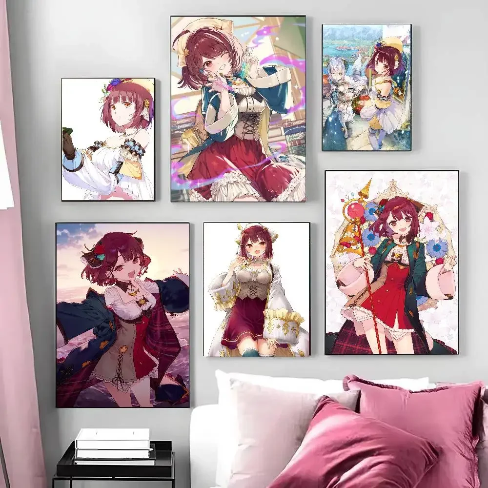 Sophie Anime The Alchemist Of The Mysterious Poster Art Sticky Wall Waterproof Home Living Room Bedroom Bar Aesthetic Decoration