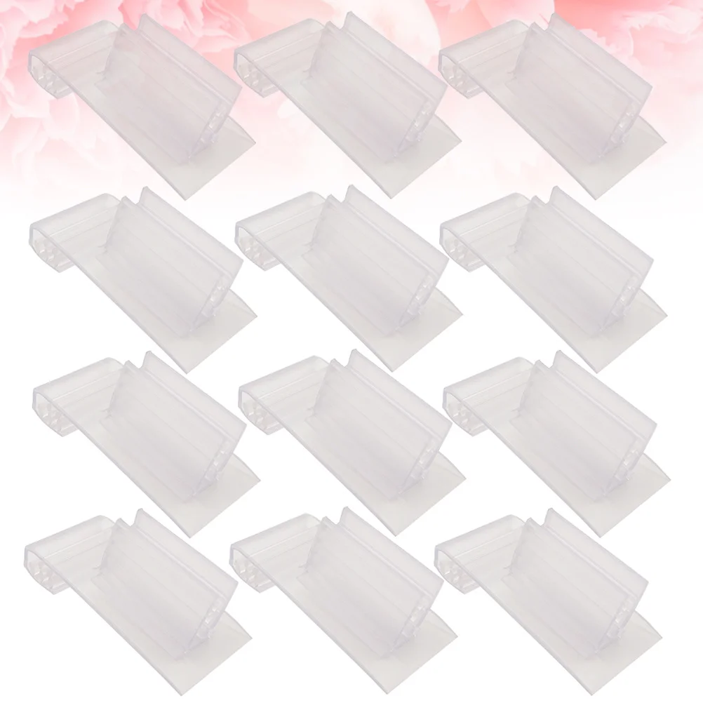 Clips para dientes suaves, prácticos, pequeños, ligeros, portátiles, diseño transparente, vista clara, uso diario, regalo para amigos y familias, 20 piezas