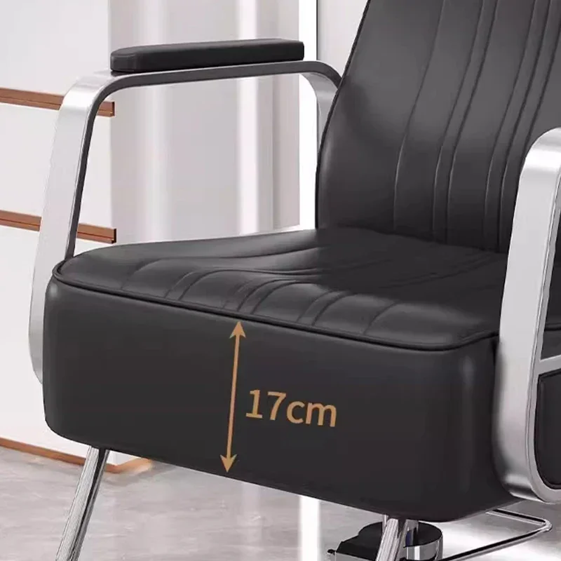 كراسي حلاقة بسيطة مميزة على الطراز الأوروبي كراسي صالون تجميل متعددة الاستخدامات أثاث صالون سيلا بارا لاشيستا بسيط رائع #3