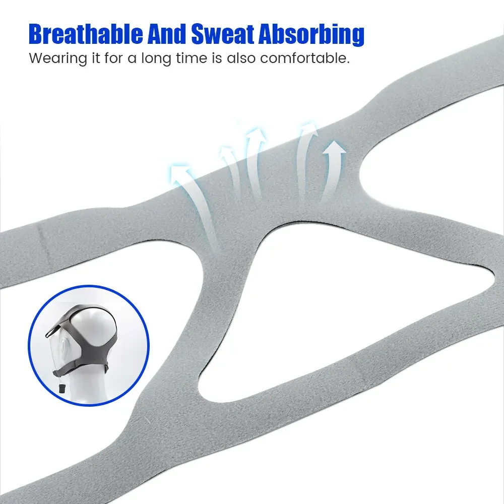 1pcs Replacement Headgear Snoring Without Mask Universal CPAP Strap Headband Sleep Apnea Machine Ventilator Strip Head Band