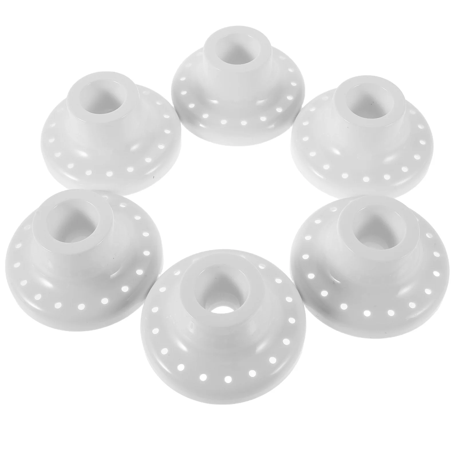 

6Pcs 3D Pen Stand White Plastic Holder for Desk Organization 3D Printing Pen Base Storage Rack Station Pen-Holder Stand