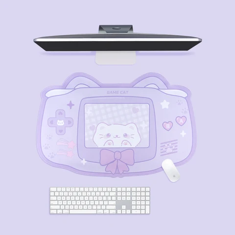Kawaii Retro GBA XXL коврик для мыши - Розовый — фото товара