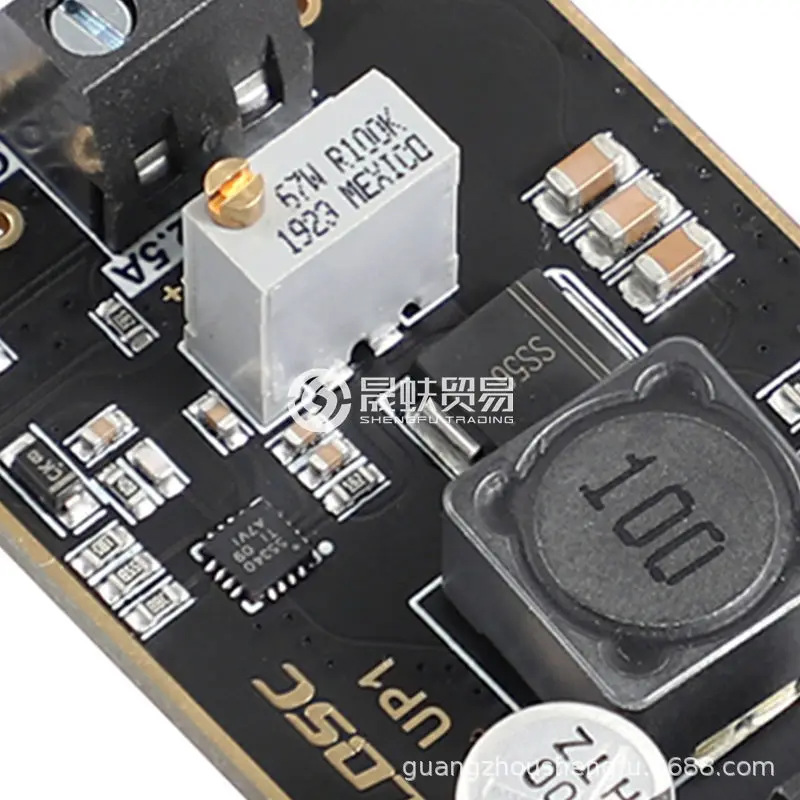 DC-DC Adjustable Power Supply Boost Module 3V-32VTurn3-36V 72WVoltage stabilizing board UP1