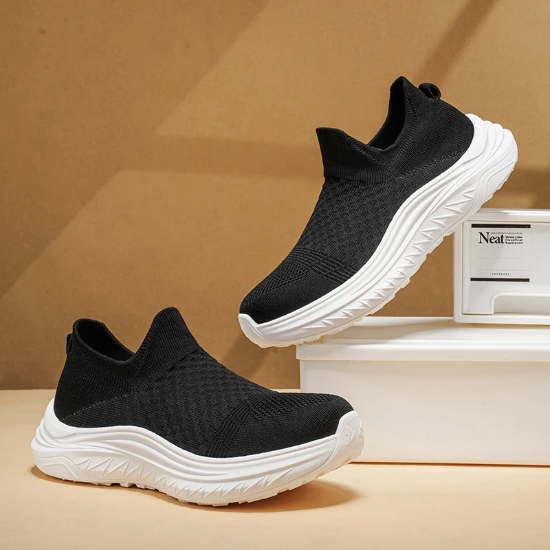 

Men Running Walking sock Shoes Fashion Casual Sneakers Breathable Sport shoes Lightweight Men Sneakers Casual Shoes