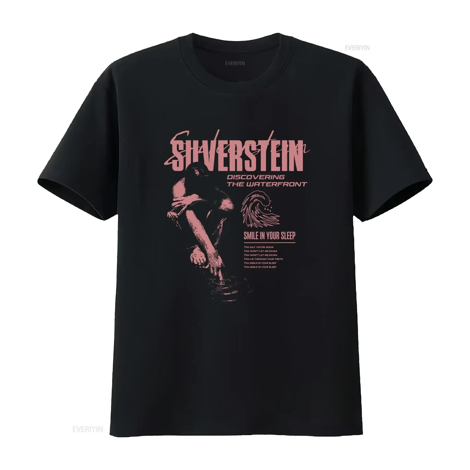 Silverstein Band Discovering The Waterfront T Shirt For S 5XL vintage Washed Slightly streetwear Unisex Stylish Comfortable