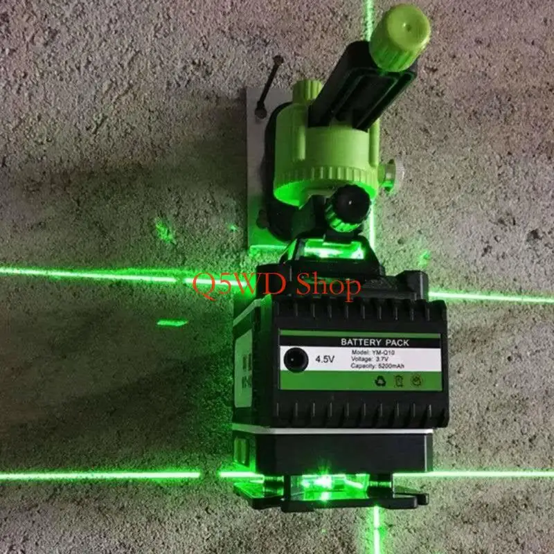 Q5WD Wall Bracket for 3D Level Line Positioning Base Level Adapter