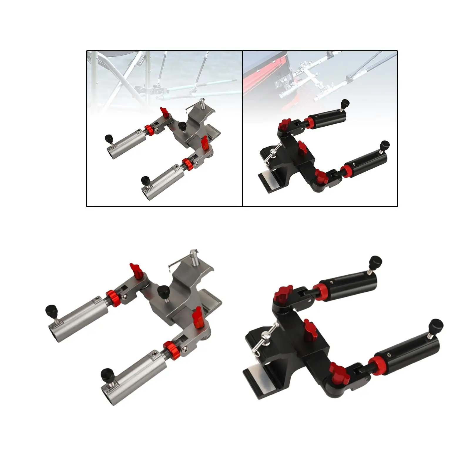 Fishing Chair Rod Holde Adjustable Flexibility Sturdy Piece Rod Holder Fishing Rod Holder Bracket