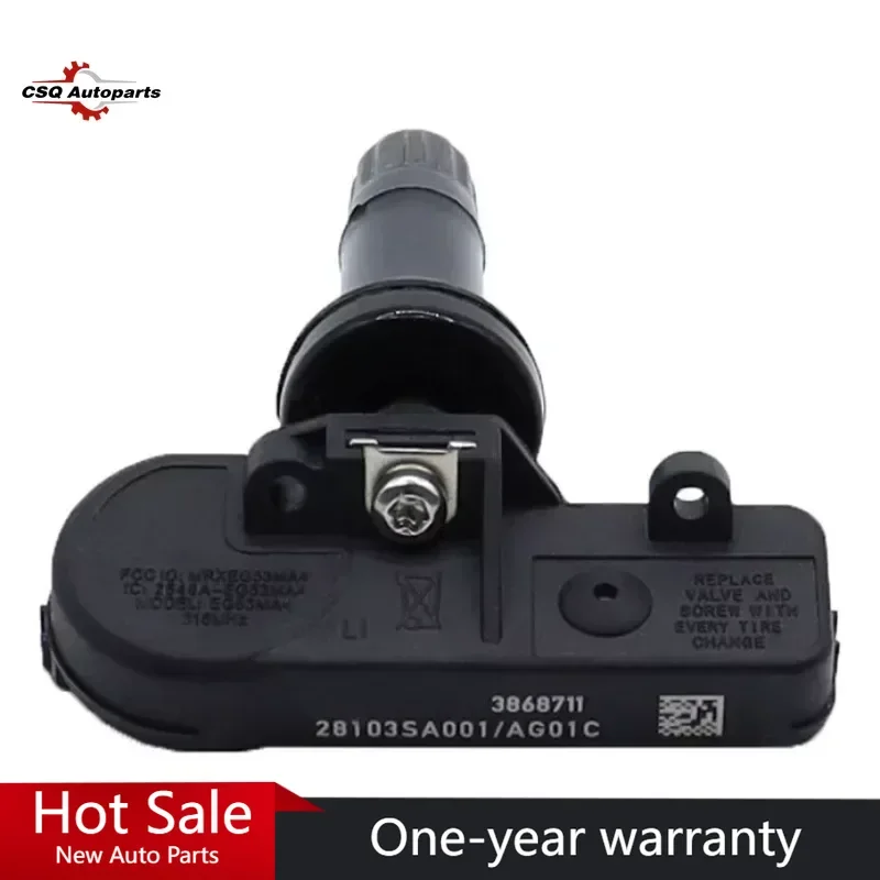 

TPMS 28103-SA001 Tire Pressure Monitoring Sensor For Subaru Forester Impreza Legacy Outback Tribeca WRX Crosstrek New