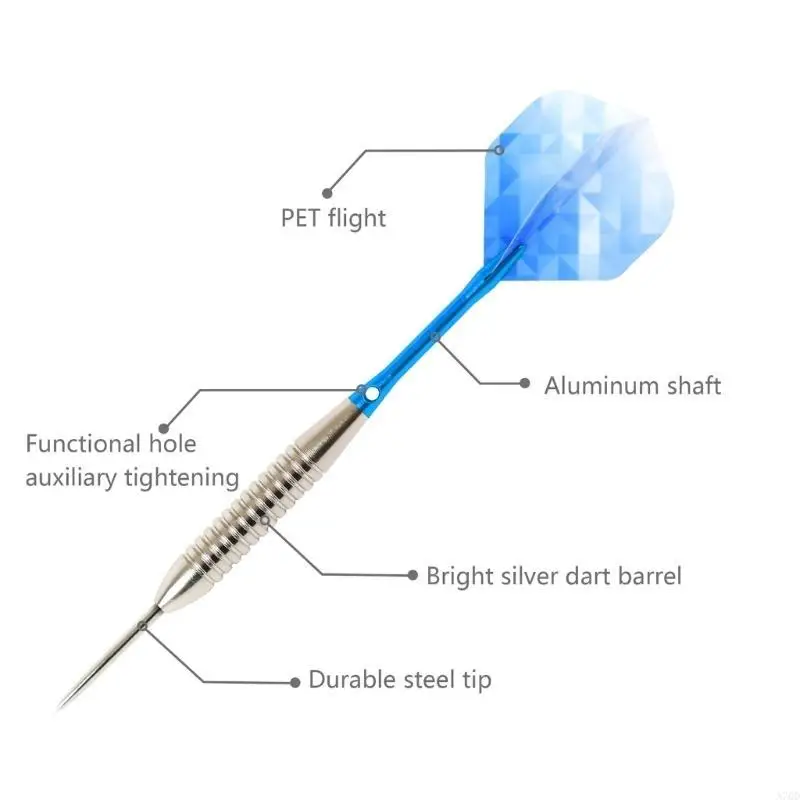 سهام مبتكرة ذات طرف معدني بوزن 22 جرام ترفع مستوى لعبتك وتدوم طويلاً A70D #4