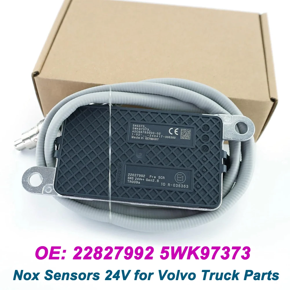 High Quality 22827992 5WK97373 New Nitrogen Oxygen Sensor Nox Sensor For VOLVO Truck 24V 22219276 22219581 21531797 21558128