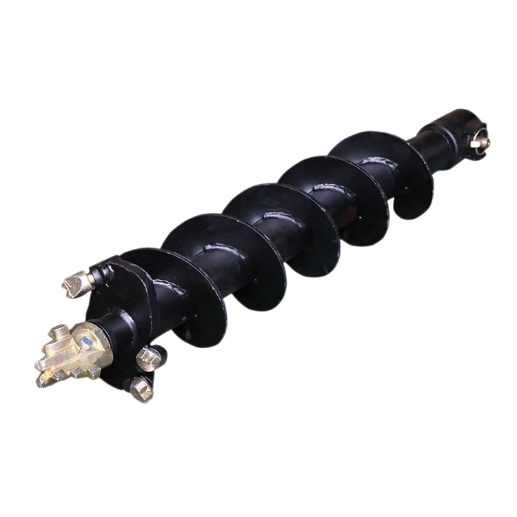 XUDONG Hydraulic Earth Auger Drill Excavator Attachment Supplier Augur Drill Earth Auger for Piling and Soil Auger