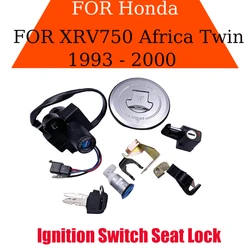 FOR Honda XRV750 1993 - 2000 Africa Twin Ignition Switch Lock Fuel Gas Cap Key Seat Lock Set XRV 750 1994 19995 1996 1997 1998