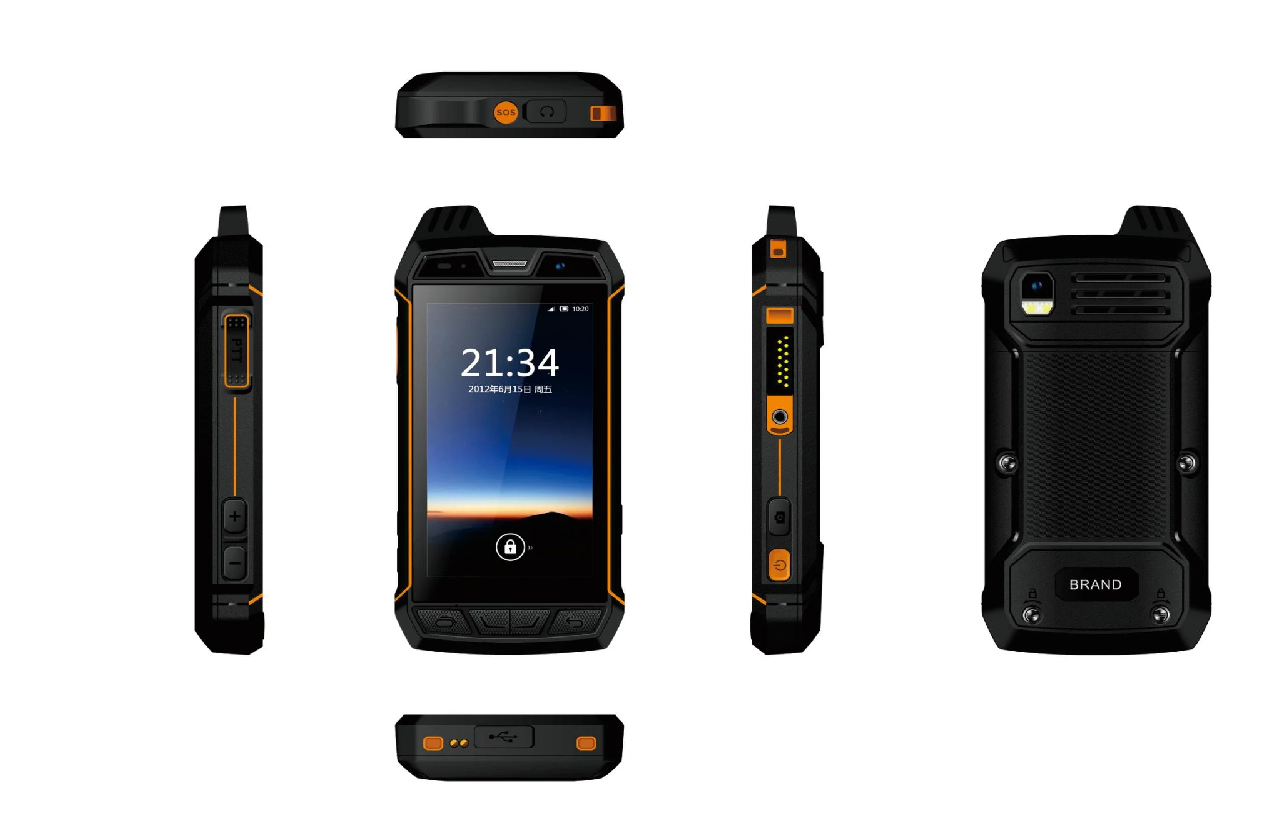 2G 3G 4G LTE Android OS zello Poc handheld Two Way Radio Communication PoC network radio 4g celular walkie talkie